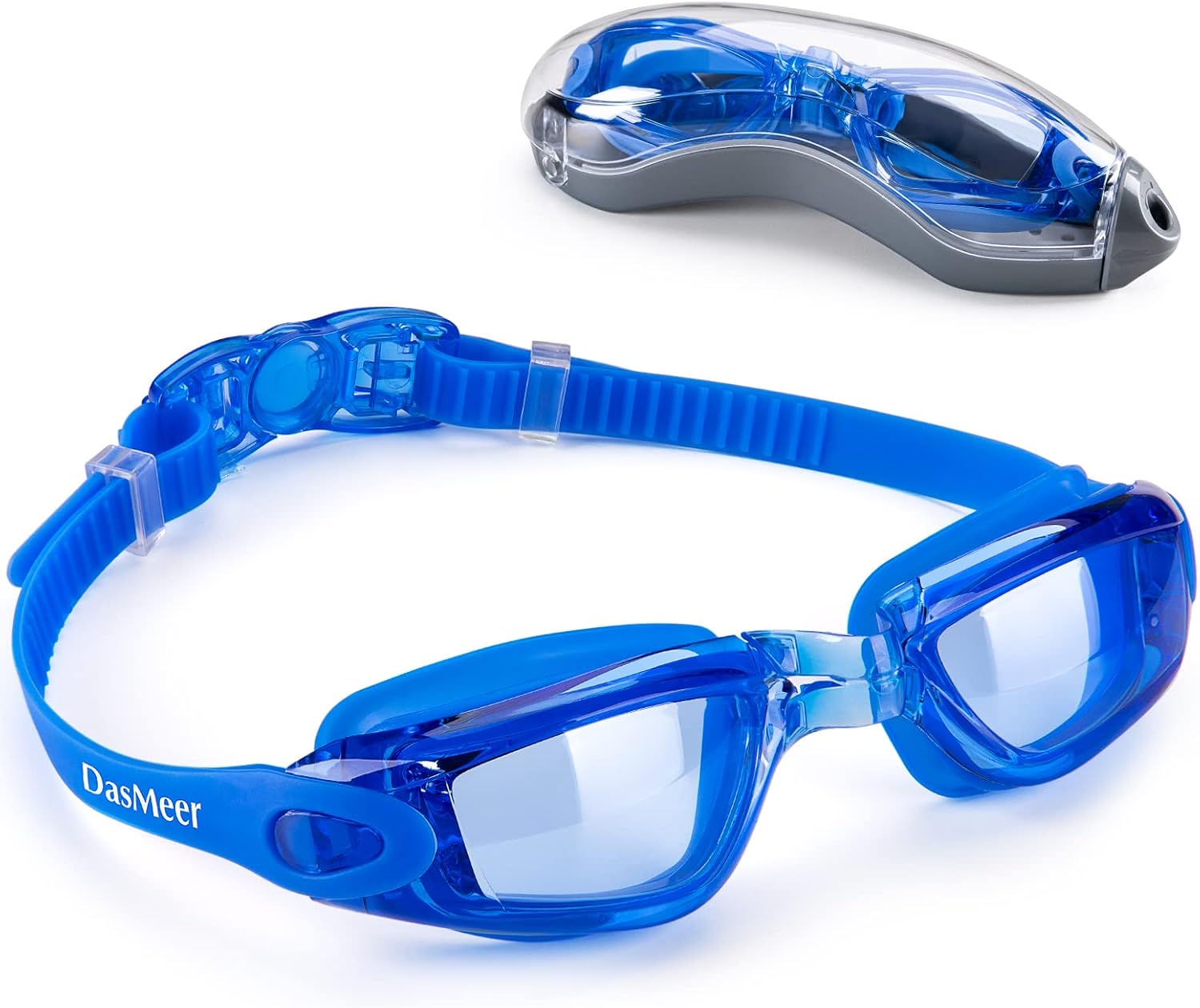 DasMeer Swimming Goggles, No Leaking Anti Fog UV Protection Swim Goggles for Adult,Men,Women,Teenager
