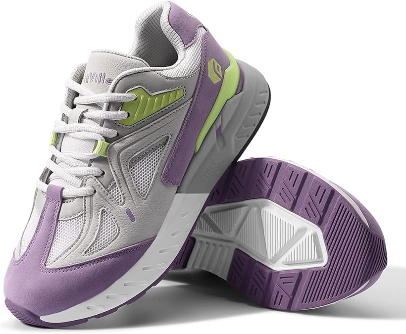 FitVille Women's Extra Wide Walking Shoes for Plantar Fasciitis Relief
