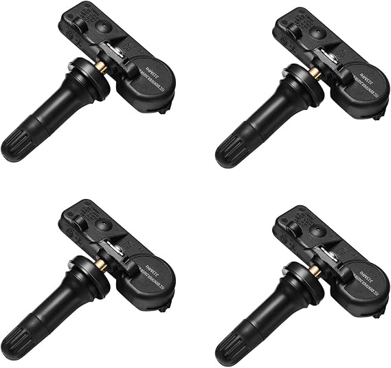 BDFHYK TPMS Sensor GM 315Mhz Tire Pressure Monitoring Sensor Compatible with Chevy Silverado Tire Sensor Replacement OE# 13598771 13598772 13586335 13581558 4-Pack