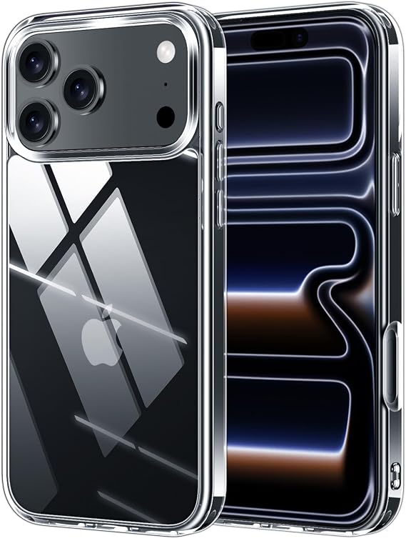 X-level for iPhone 17 Pro Clear Case, Anti-Yellowing