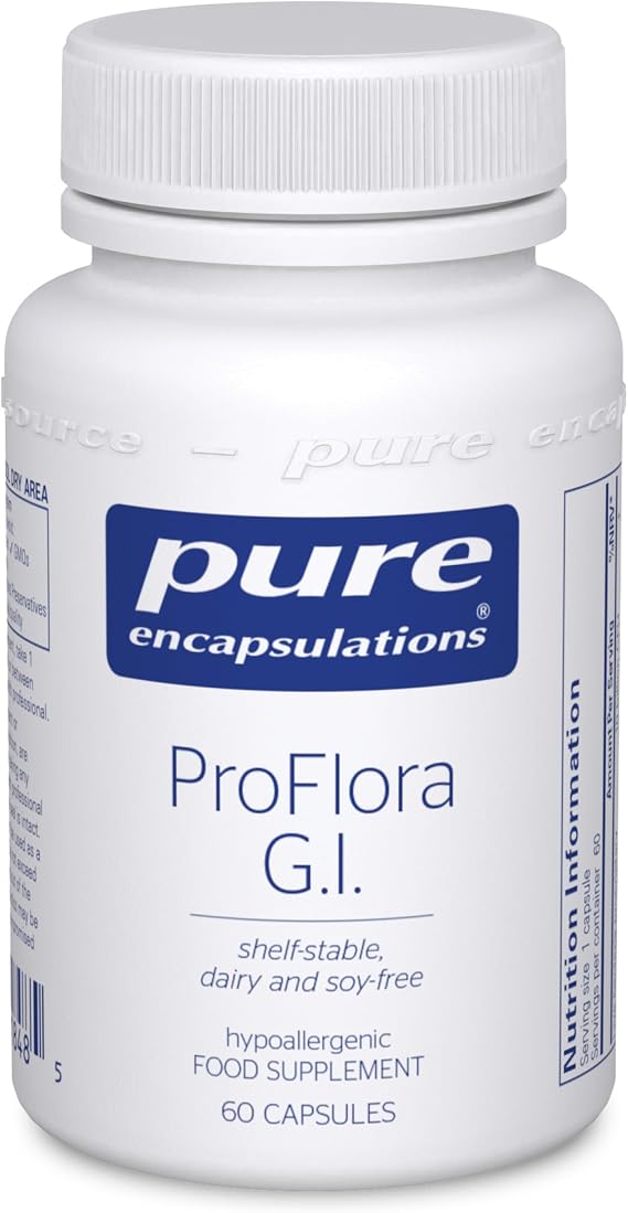 Pure Encapsulations ProFlora G.I. Healthy Bacteria Blend, 60 Capsules