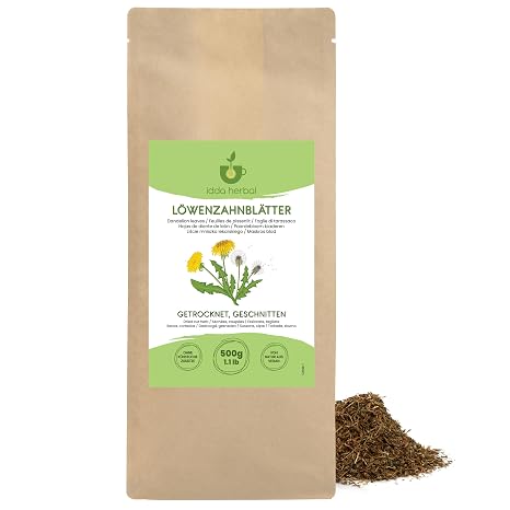 IDDA Herbal Dandelion Tea 500g Dandelion Dried and Cut