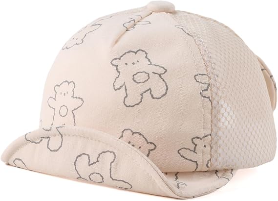 Peecabe Baby Baseball Cap Toddler Infant Boys Girls Sun Hat Breathable Cute Hats for Spring Summer 6M-3T