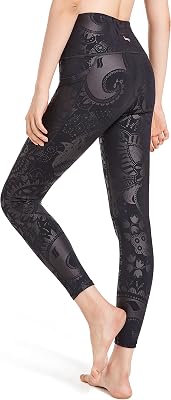 Printed Yoga Pants High Waist Fitness Plus Size Workout Leggings Tommy Control Capris for Women