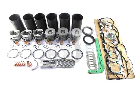 PANGOLIN 6HH1 8.2L Diesel Engine Rebuild Kit for 96-03 Isuzu FSR FVR FSR Truck and Excavator Aftermarket Parts