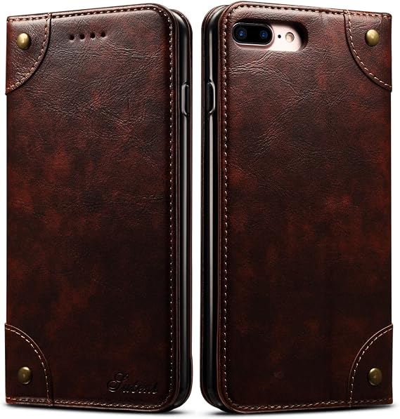 Compatible with iPhone X/XS Case Wallet, SINIANL Leather Wallet Folio Case Book Design Flip Cover with Stand and ID Credit Card Slot Magnetic Closure for iPhone Xs/X