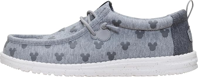 HEYDUDE Men's Wally Mickey Jersey Slip On | Mickey Mouse Print