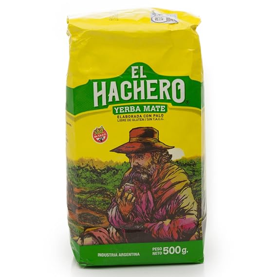 The Argentino "El Hachero" Yerba Mate Tea Yerba Mate Loose Leaf Yerbamate Yerbe mate Loose green tea (500g./1.1Lb)