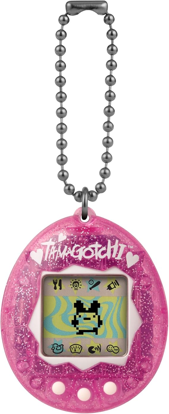 Tamagotchi Orijinal Sanal Bebek - Pink Glitter