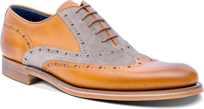 BARKER Abingdon Men's Handmade Leather Brogue Oxford Dress Shoes Timeless Elegance & Superior Craftsmanship