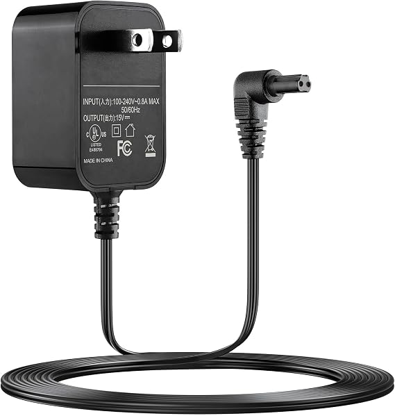 AC Adapter Charger for Black and Decker Floor Sweeper HFS413J33 HFS115J10 Power