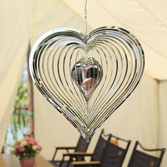 Heart Wind Spinner