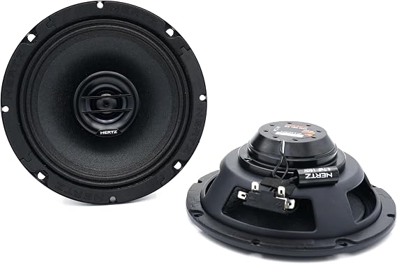 HERTZ SPL Show Series SX-165-NEO 6.5" Two-Way SPL Coaxial Speakers with Neo Magnets and UV/Waterproofing