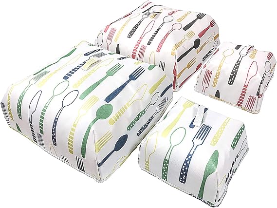Insulated Food Covers 4 Pieces Foldable Cover for Food Collapsible Food Tent Kitchen Restaurant Picnic