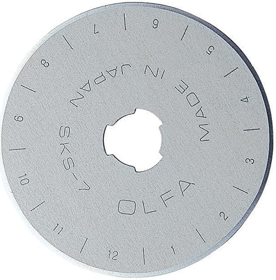 Olfa 45 mm Rotary Blade Refills, Pack of 2