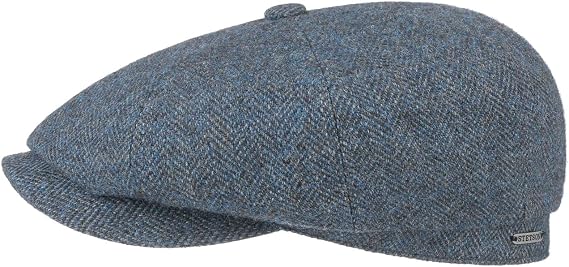 Stetson Hatteras Classic Wool Flat Cap Men -