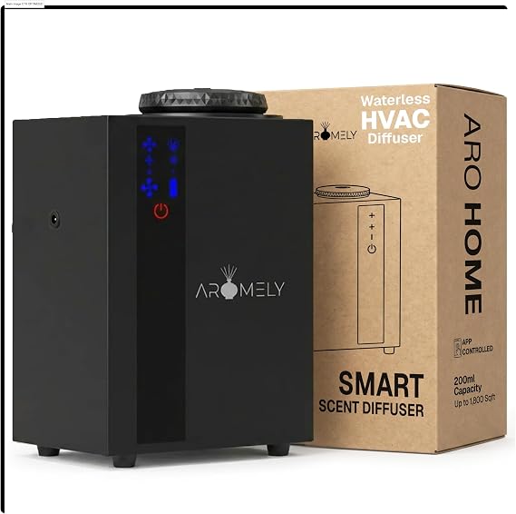 AROMELY ARO Home HVAC Scent Diffuser Waterless Essential Oil Diffuser
