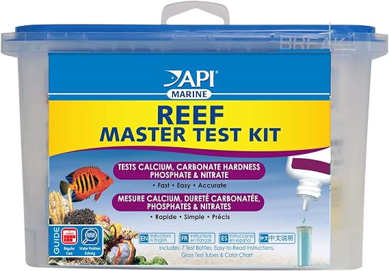 API Reef Master Test Kit for Reef Aquariums (1 Kit)