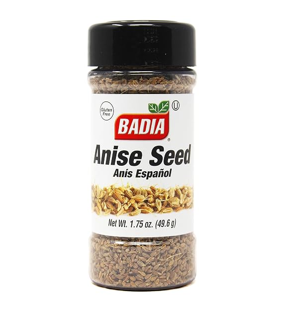 Badia Anise Seed, 1.75 oz Whole Anise Seeds for Baking