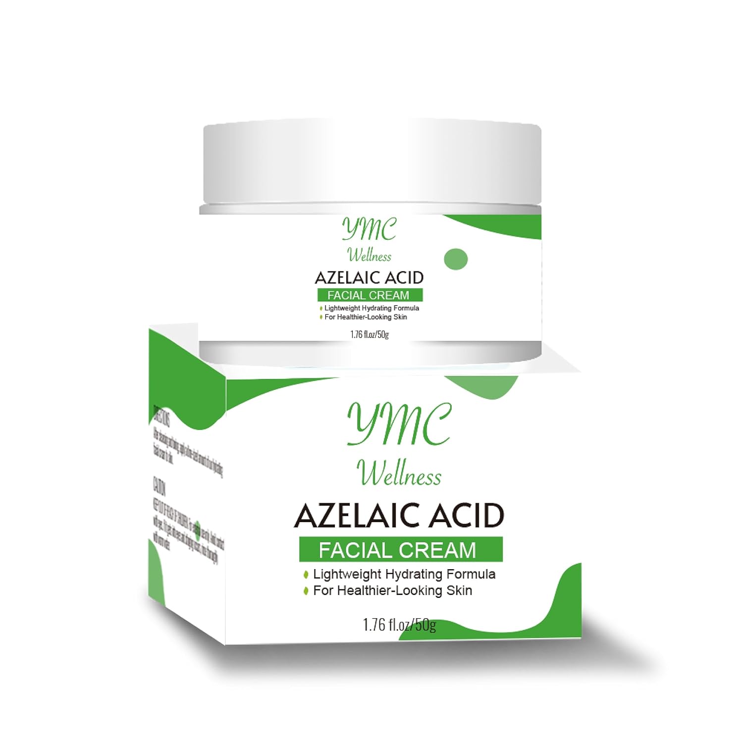 Azelaic acid facial Moisturizer cream- for Acne, Dull and Damaged Skin, Brightening, Skin tone corrector cream, Hyperpigmentation Safe, Oil control Not Tested on Animals, No Parabens, Korean Skincare