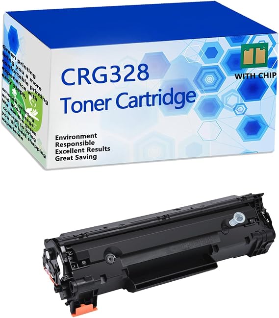 Compatible CRG328 Toner Cartridge for Canon CRG - 328, High Yield Replacement for Canon ImageClass D530 D550 D520 AX-L150 AX-L170 AX-L418S printer,Black-1 Pack