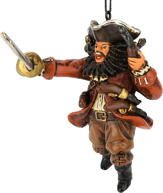 Tree Buddees Blackbeard The Pirate HalloweenChristmas Ornaments