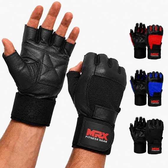 MRX Weight Lifting Gloves Gym Fitness Exercise Bodybuilding Workout Powerlifting