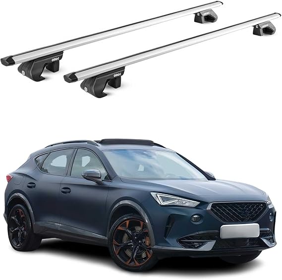 OMAC Roof Bars for Cupra Formentor 2020-2026 Silver Aluminium