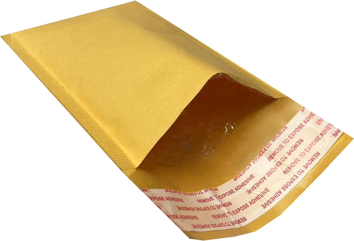 Kraft Bubble Mailers - (250pack, #000-4" x 8") Pack and Ship