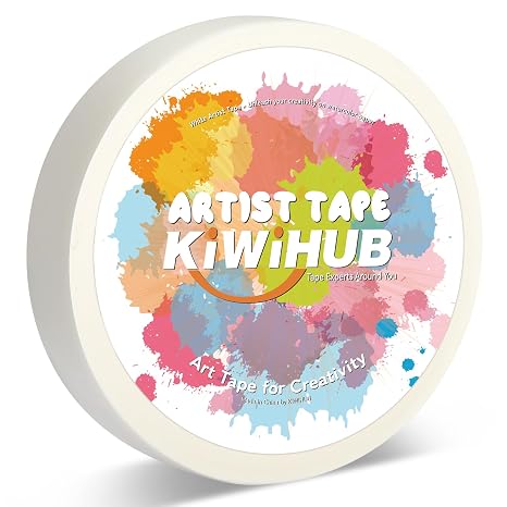 Artist Tape for Watercolor Paper, 1" x 180 FT