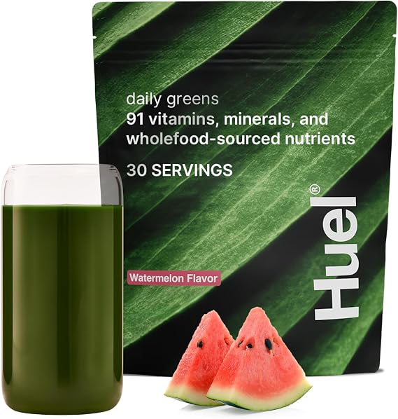 Huel Daily Greens | Superfood Greens Powder | Adaptogens & Probiotics