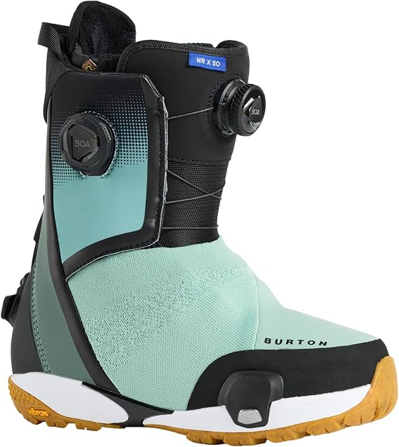 Burton Women's Waverange X Step On Snowboard Boots, Size 7, Sage Green
