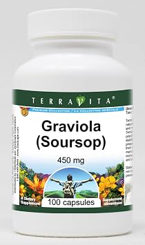 Graviola (Soursop) - 450 mg (100 Capsules, ZIN: 428259)