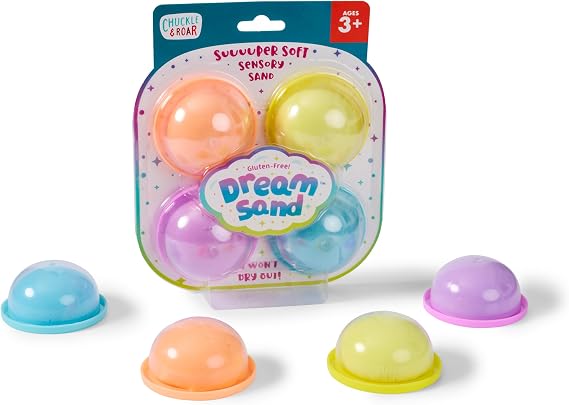 Chuckle & Roar Sensory Dream Sand 4 Pack