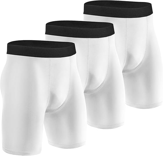 Niksa Compression Shorts Men 2/3 Pack, Compression Underwear for Men Athletic Shorts, Running Workout Fitness Shorts