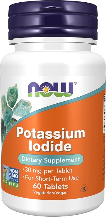 Potassium Iodide Now Foods 60 Tabs
