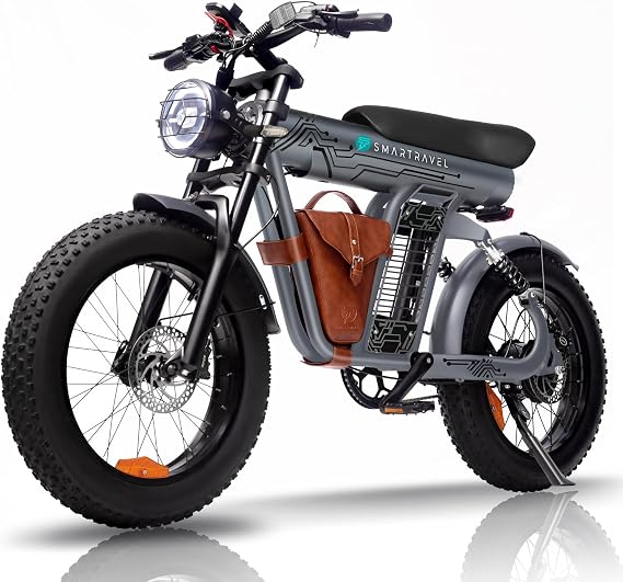 Fat Tire Adult Electric Bike Powerful Motor,Long Range,All Terrain Ebike