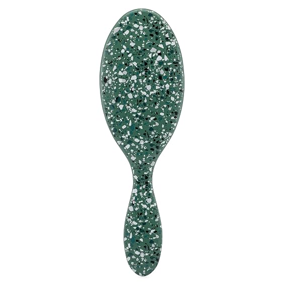 Wet Brush Original Detangler Hair Brush - Supercharged Emerald - All Hair Types - Ultra-Soft IntelliFlex Detangler Bristles Glide Through Tangles with Ease - Pain-Free Comb for Men & Women