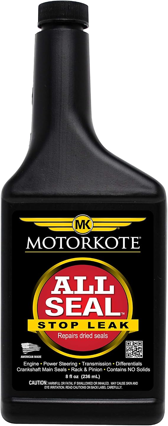 MotorKote All Seal Stop Leak Preventer for Engine, Transmission, and Power Steering | 8 fl. oz, Single