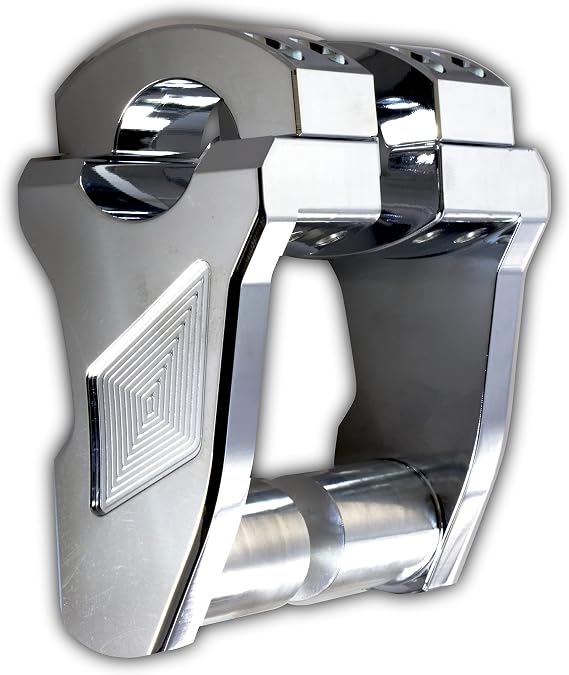 Rox Speed FX Patriot Series Pivoting Risers - 3in. - Chrome 4RP3RX02