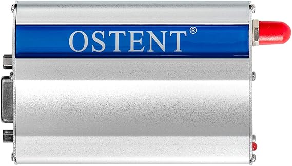 OSTENT Quad-Band GSM GPRS Modem COM/RS232/Serial Port TCP/IP SMS MMS Voice Call Power Adapter Compatible with Wavecom Q24PLUS Module US Plug