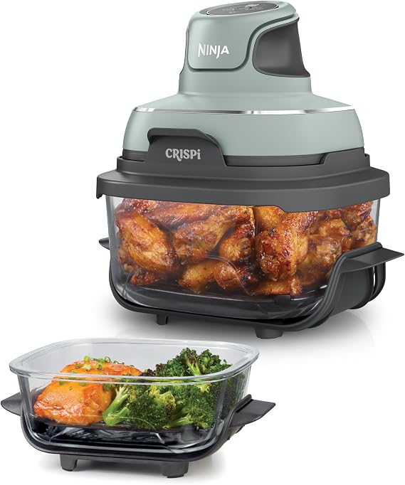 Ninja CRISPi Portable Air Fryer Hot Air Fryer 3.8L Compact 1700W