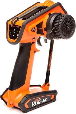Spektrum DX5 Rugged DSMR 2.4GHz RC Radio Transmitter Only - Special Edition: SPMR5200O Orange