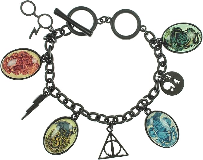 Harry Potter Deathly Hallows Eight Charm Bracelet