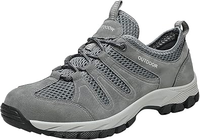 Waterproof Hiking Boots for Men Outdoor Lightweight Trekking Trails Shoes Backpacking Mountaineering Boots