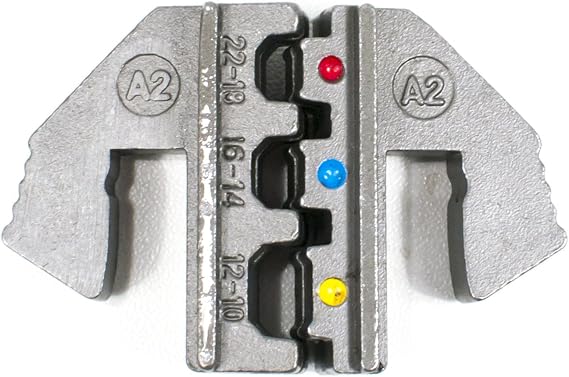 Crimping Tool Die - A2 Die for Fully Insulated Quick Disconnectors