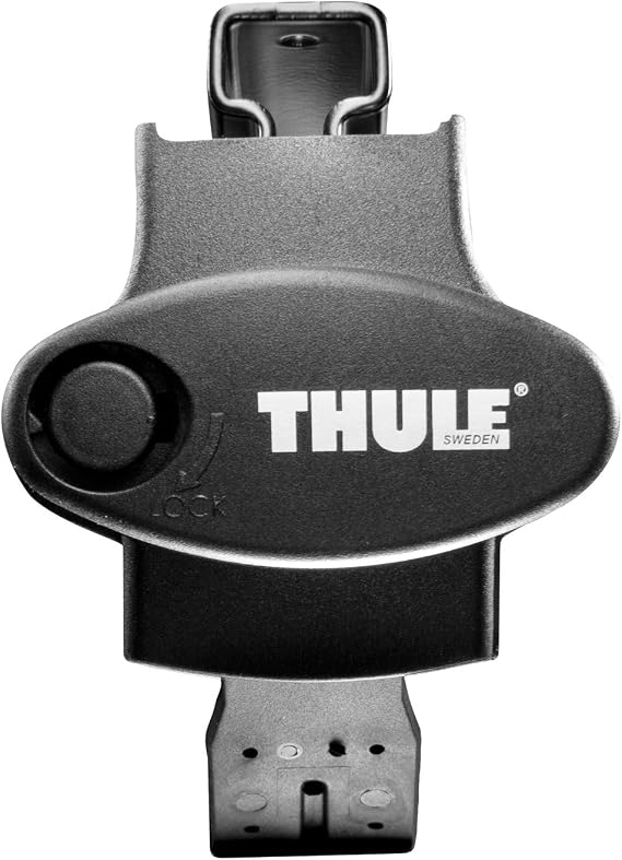 Thule 450R Crossroad Railing Roof Rack Foot Pack (Set of 4), Black, 450R