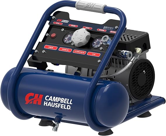 Campbell Hausfeld 2-Gallon Quiet Air Compressor, 2 HP, 125 PSI, DC020500