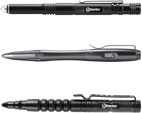 The Atomic Bear Tactical Pen Bundle