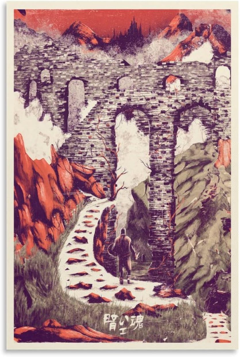 Generic Dark Souls I Video Game Posters Print Cool Artworks Painting Wall Art Canvas Prints Posters Gift Idea 12x18inch30x45cm, Unframe-style-3